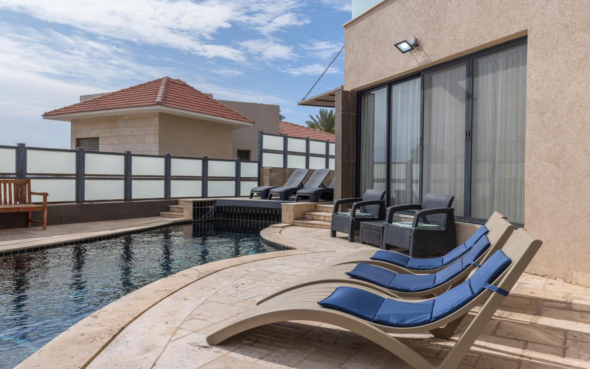 אילת Villa Daniela heated pool וילה דניאלה בריכה מחוממת מראה חיצוני תמונה