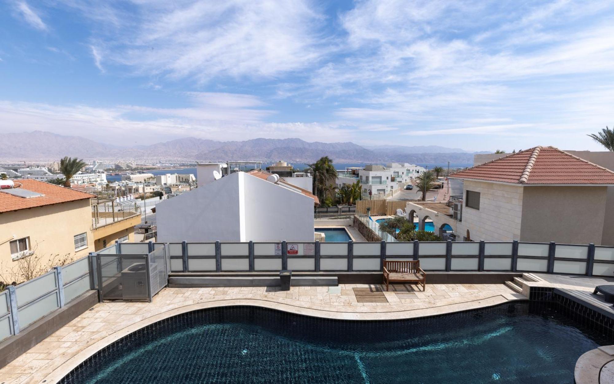 אילת Villa Daniela heated pool וילה דניאלה בריכה מחוממת מראה חיצוני תמונה